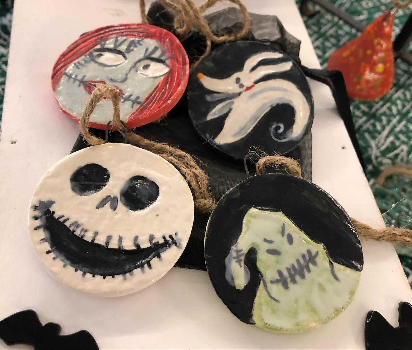 Nightmare Before Christmas Ornament Set